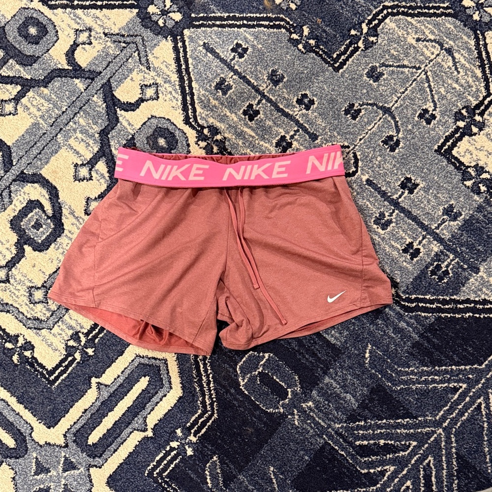 Nike Women's Coral Athletic Shorts